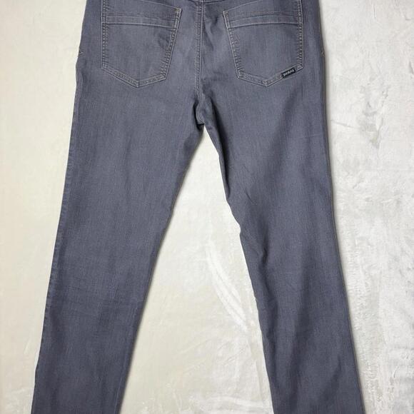 Prana Other - prAna Slim Fit Straight Leg Denim Bridger Jean Gray Hiking Men’s Size 34W x 34L